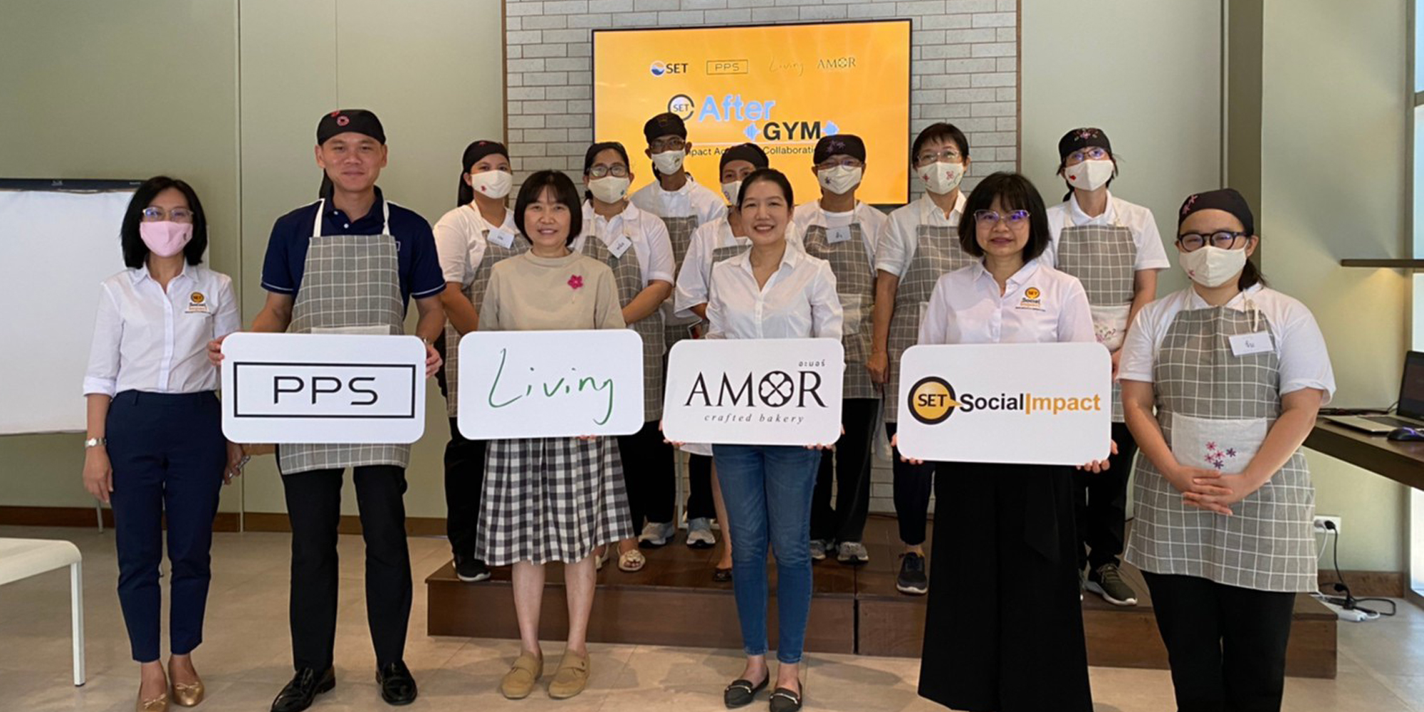 PPS เข้าร่วมโครงการ Living Brownies powered by Amor x PPS x SET